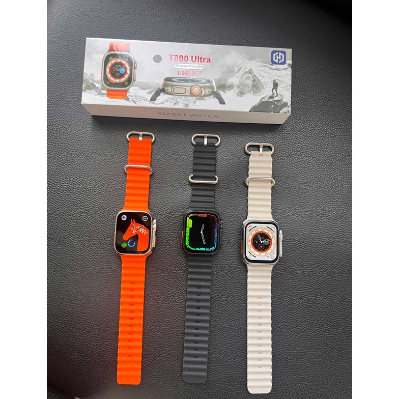 Série 8 Relógio Ultra Smart Watch Esportivo  À Prova D'água T800
